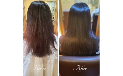 100-008 【全体】髪質改善酸性ストレート（縮毛矯正）