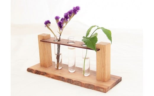 010-009　試験管フラワーベース