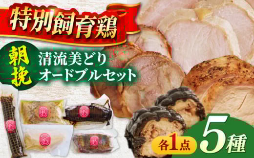 朝挽き 清流美どり オードブルセット 5種 5点 鶏肉 若鶏 お取り寄せ 岐阜市/若鶏の春近 [ANDL001]
