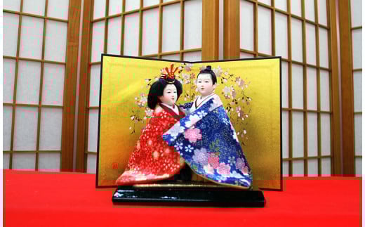 むすびな（小）天空［森田人形製作］ひな人形　雛人形 No.247