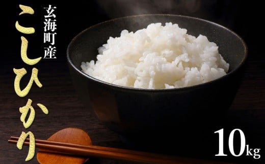 ＜令和7年度産 新米＞佐賀県玄海町産こしひかり 10kg ／ 米 お米 精米 白米 ご飯 コシヒカリ 産地直送 数量限定 佐賀県 玄海町 常温