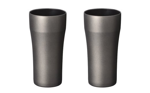 【京セラ】真空断熱タンブラー 420ml ＜ブラック＞ ペアセット （2個） CERAMUG タンブラー 真空容器 保冷 保温 真空断熱 セラミック トラベルカップ KYOCERA BS-625-2