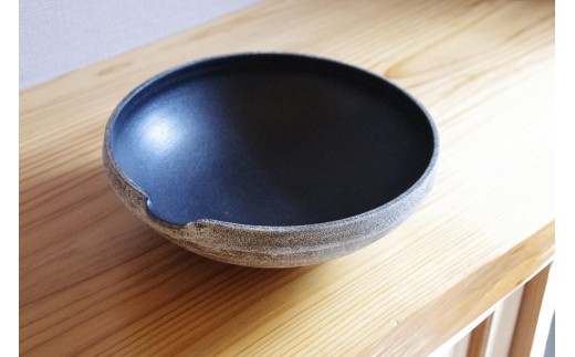 BS-713 詩季工房の【片口鉢(21cm)】