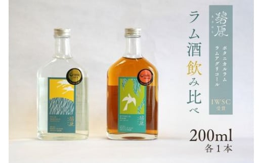 ラム酒飲み比べ(IWSC受賞ラム)