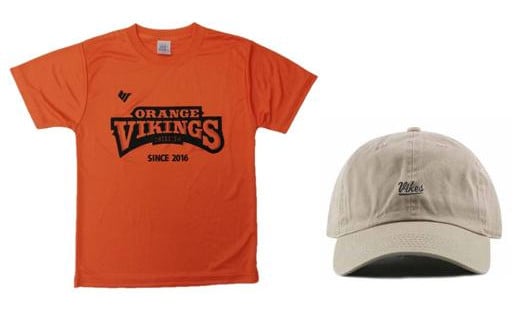 定番のオレンジTシャツ(140サイズ)&選手考案のキャップセット【衣料 ファッション 人気 おすすめ 送料無料】
