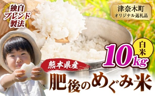 白米 熊本県産 ブレンド米 肥後のめぐみ米 10kg 熊本県産 ふるさと納税 精米 米 こめ ふるさとのうぜい コメ お米 おこめ《10月中旬-12月末頃出荷》