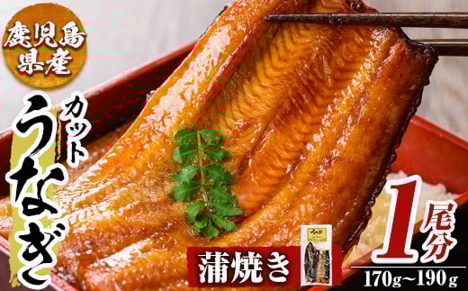 a982-A うなぎ蒲焼き・1尾分(170g~190g)【うえの屋】姶良市 うなぎ 鰻 ウナギ 蒲焼き 蒲焼 かばやき カット タレ 鹿児島 国産 冷凍