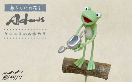 【暮らしにお花を】ケロニスのお水やり＜フラワーデザイン・アドニス＞那珂川市 [GBN009]