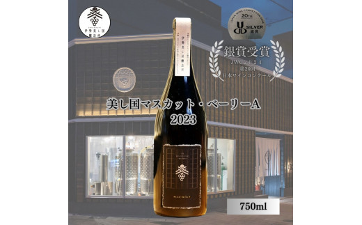 1640　伊勢美し国醸造所　赤ワイン　美し国マスカット・ベーリーＡ2023　750ml　1本　【日本ワインコンクール銀賞受賞】　伊勢志摩　ワイン　日本ワイン　グルメ　酒　アルコール　辛口　ぶどう　伊勢市　ギフト　プレゼント　おみやげ　おしゃれ　受賞　人気　高級