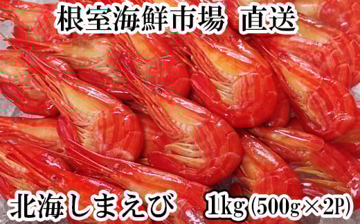 B-28119【12/10まで年内配送】 根室海鮮市場<直送>北海しまえび500g×2P