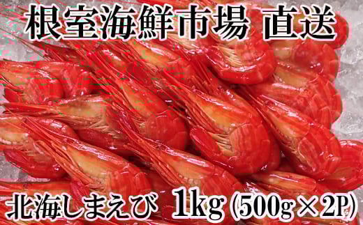 B-11118【12/10まで年内配送】 北海しまえび500g×2P