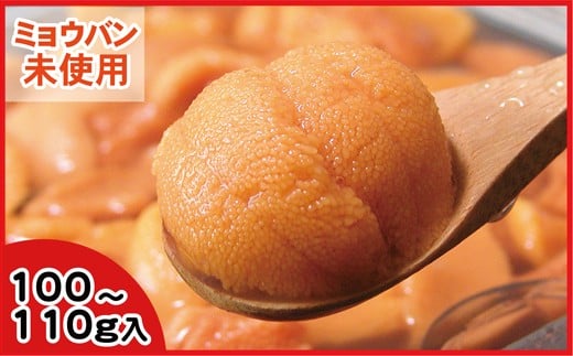 C-56019【年内配送可】 エゾバフンウニ(黄色)塩水パック100～110g×1P