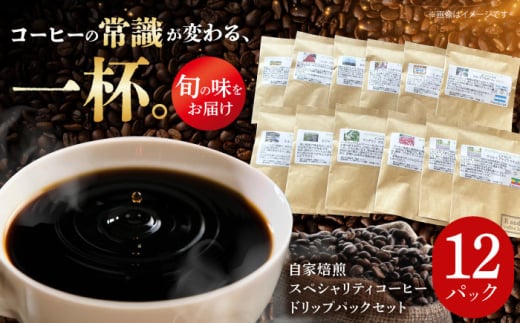自家焙煎スペシャリティコーヒー ドリップパックセット(12パック) / 諫早市 /R and R coffee labo [AHCJ049]