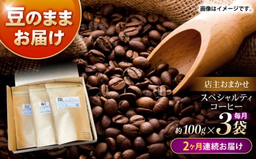 【2回定期便】自家焙煎スペシャルティコーヒーおまかせセット(豆のまま) / スペシャルティコーヒー ブレンド コーヒー / 諫早市 / R and R coffee labo [AHCJ016]