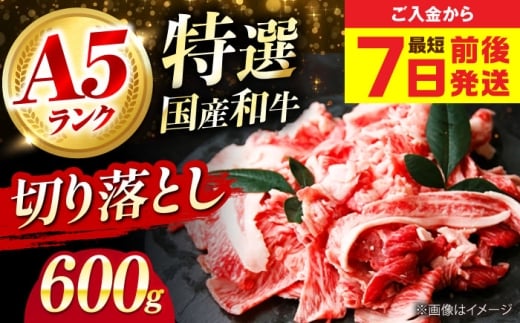 [スピード発送]国産和牛切落し 600g 肉 お肉 国産 和牛 牛肉 切り落とし 冷凍 ギフト ストック A5ランク 国産和牛切落し 600g 肉 お肉 国産 和牛 牛肉 切り落とし 冷凍 ギフト ストック A5ランク大阪府高槻市/株式会社ミートモリタ屋[AOAI010]