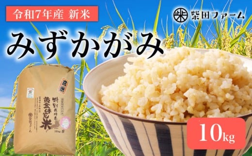 数量限定 先行予約 令和7年産 みずかがみ 玄米 10kg 滋賀県認証 魚のゆりかご水田米 10 令和7年 7年 滋賀 彦根