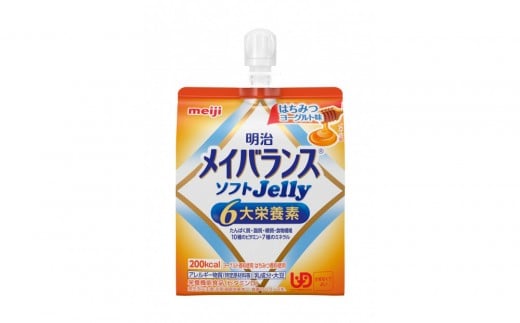明治 メイバランスソフトJelly はちみつヨーグルト味125ml×6個