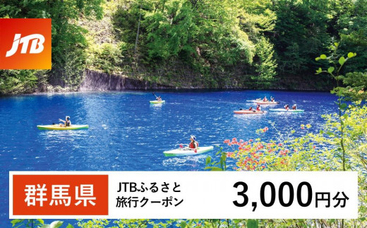 【群馬県】JTBふるさと旅行クーポン(Eメール発行)(3,000円分)|群馬 群馬県 温泉 ホテル 旅館 草津 伊香保 水上 四万 老神 万座 旅行券 宿泊券 旅行 クーポン 宿泊 トラベル 観光