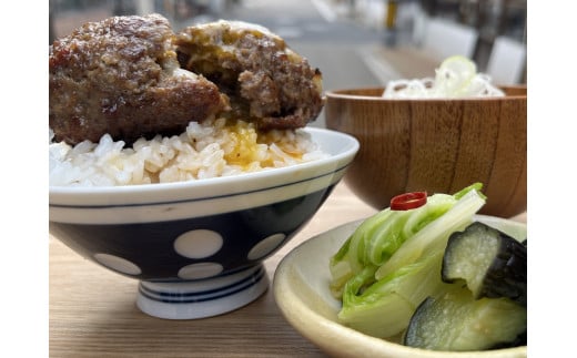 銀の米 とっとり牛のハンバーグ (半調理済み)