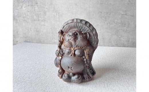 信楽焼 7号 古信楽ひねり狸