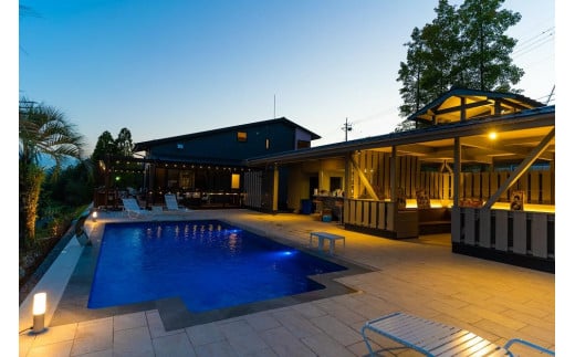 グランピング THE ROSE VILLAGE　宿泊利用チケット（3,000円分）