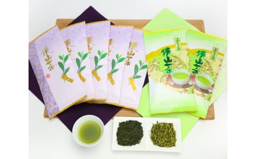 狭山市茶業協会特選 狭山茶詰合せ 7袋 セット 深蒸茶×5 くき茶×2 | 深蒸茶 くき茶 お茶 狭山茶 茶 日本茶 緑茶 飲み物 コク 香り ギフト 贈答 プレゼント 狭山市茶業協会 埼玉県 狭山市