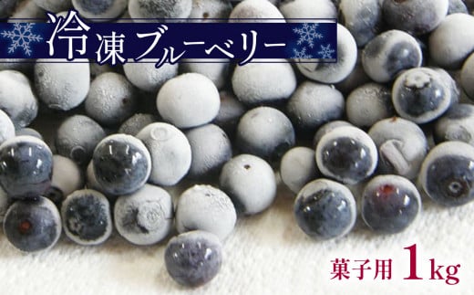 冷凍 ブルーベリー ( 菓子用 ) ｜ 果物 くだもの フルーツ ブルーベリー 冷凍 菓子用 スムージー ジャム 1kg 山口 美祢市 美祢 特産品