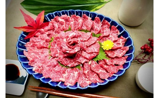 118-11 熊本県産馬刺しセット約400g(大トロ200g×2) ※タレ、生姜付