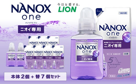 NANOXoneニオイ本体+替セット(本体2個・替7個)