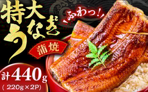 特大蒲焼（220g×2尾） 広川町 / 株式会社イールファクトリー[AFBS005]
