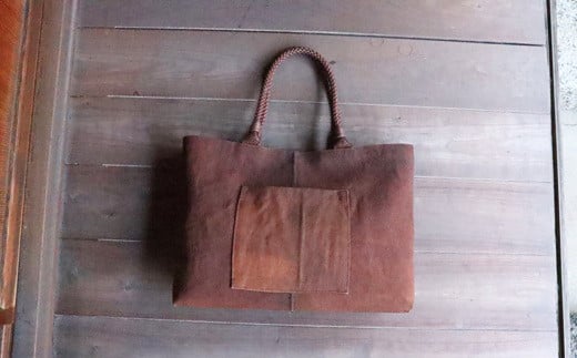 JJB-3.[酒袋でつくるバッグ]酒蔵(談山)バッグN (大型トート)