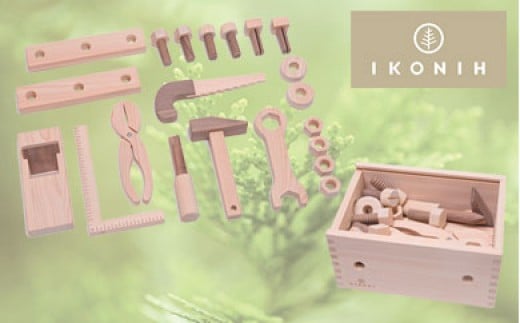 [檜のおもちゃ]大工セット WORKING SET