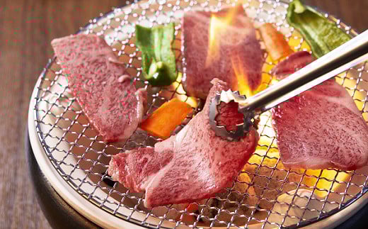 HD-5.黒毛和牛牝 ロース 焼肉用(タレ付)1.1kg