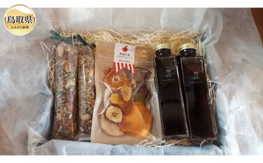 り25-009 (※お歳暮専用※)S-6 朝ヨーグルトセット(エキナセアシロップ&メープルナッツ&ドライフルーツ)