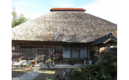 き24-050 【NPO法人琴浦立子谷ふるさとプロジェクト】伝統的茅葺き民家「金平家住宅」(登録有形文化財)の維持・管理活動(思いやり型返礼品)