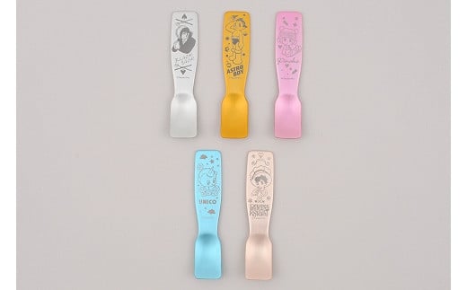 手塚治虫キャラクター アルミアイススプーンセット