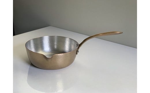 「富貴堂」銅片手鍋19cm (金色) FC132002