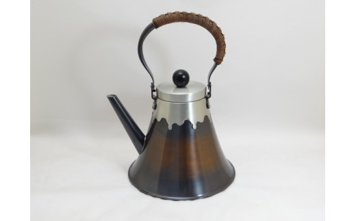 純銅赤銅仕上げ富士型湯沸し FC120005