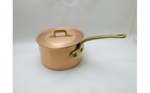 銅製手打ち深型片手鍋18cm FC120006