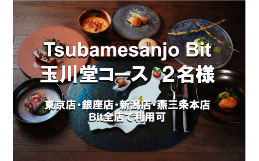 Tsubamesanjo Bit 玉川堂コース (2名様) FC067003