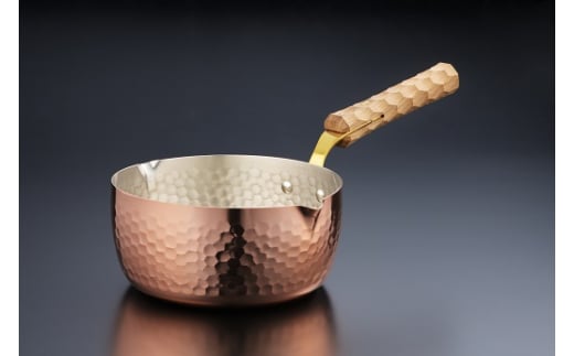 【燕三条製】鎚目純銅雪平鍋 FC085006