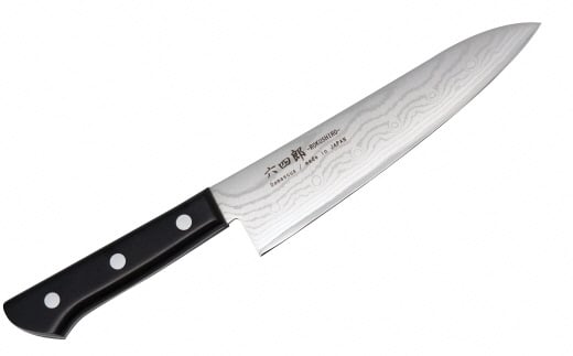 六四郎 37層ダマスカス 牛刀包丁 180mm