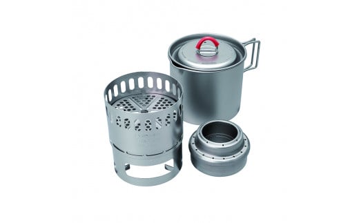 [EVERNEW]Ti Mug pot 500 Stove set ECA538