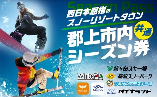 郡上市内スキー場シーズン券 引換券 2025－2026 / 高鷲・白鳥・明宝エリアで利用可能 チケット その他 イナランド・高鷲・めいほう・鷲ヶ岳・白鳥・ひるがの・ホワイトピア 対応 チケット リフト その他 あとから選べる スポーツ 250000円