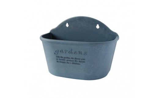 【B-33】ハンギングポット　5個セット(ネイビー) 花 ガーデン DIY  ガーデニング 農業  植木鉢 プランター  プランター 20000円