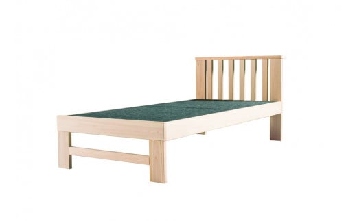 【S-18】木製ベッドフレーム桧床板仕様 インテリア 寝具 収納  子供部屋用インテリア 寝具 収納  ベッド 250000円