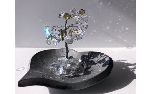 三州瓦ハート形器 サンキャッチャー