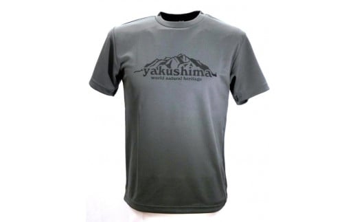 やくＴ（屋久島Ｔシャツ）・洋上アルプス＜ダークグレー／サイズLL＞