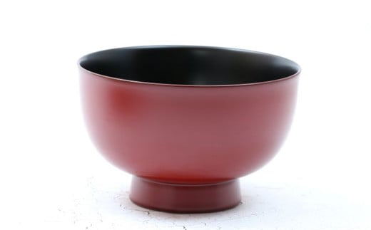 【滴生舎】浄法寺漆器 浄漆椀（大） 外朱内黒／漆器 器 食器 お椀 椀 伝統工芸品 国産漆