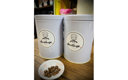 ＜保存缶付＞白のブレンド&赤のブレンド(豆)【1490985】